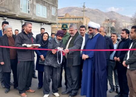 پل معلم و پست هوایی برق منطقه بهاران شهرستان مریوان افتتاح شد