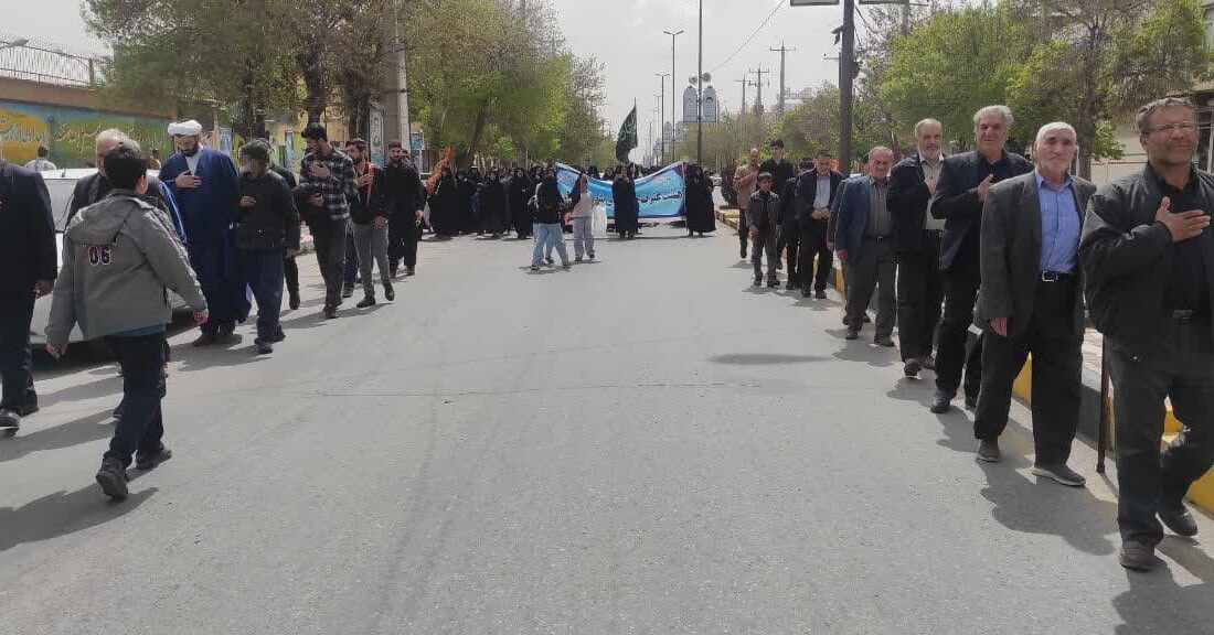 مراسم دسته روی شهادت امام جعفر صادق (ع) در قروه