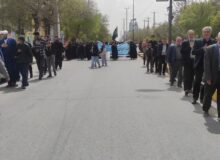 مراسم دسته روی شهادت امام جعفر صادق (ع) در قروه