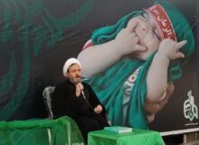 تجدید میثاق مادران بیجاری با مکتب عاشورا در همایش شیرخوارگان حسینی