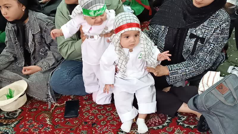 همایش شیرخوارگان‌ حسینی در بیجار برگزار شد