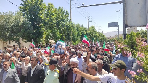 جمعه خشم ونصر، مردم انقلابی و ولایت‌مدار شهرستان کامیاران