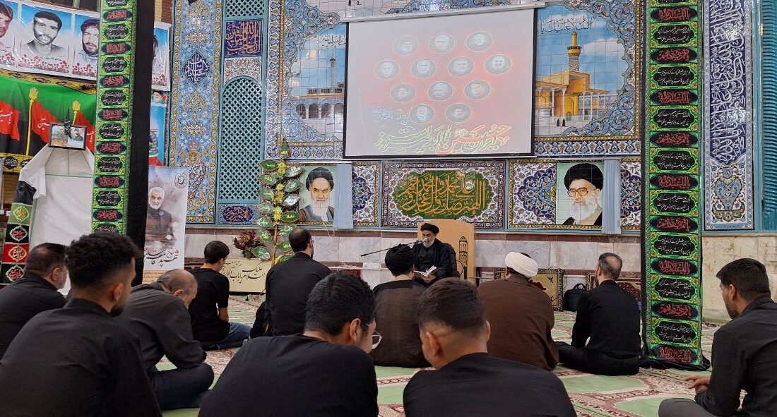 مراسم عزاداری دهه اول محرم در حسینیه سقز برگزار شد