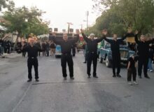 جلوه عزاداری گروسی ها در شب تاسوعای حسینی