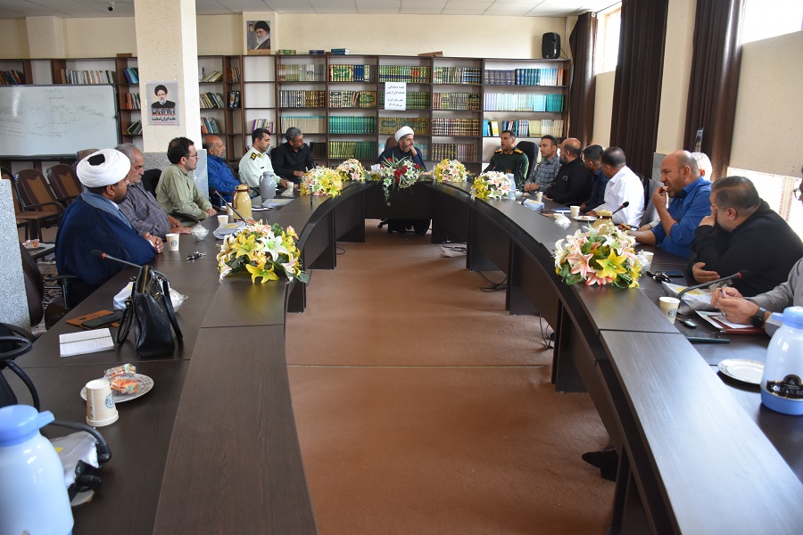 برگزاری جلسه هماهنگی جاماندگان اربعین حسینی در اداره تبلیغات اسلامی قروه