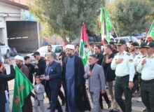 پیاده‌روی جاماندگان اربعین در کامیاران؛ تجدید عهد با سیدالشهدا