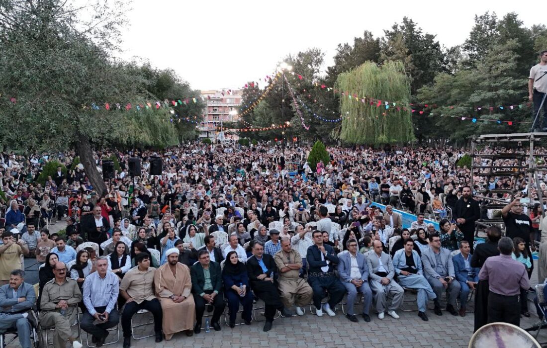 جشن باشکوه باران رحمت در سقز برگزار شد
