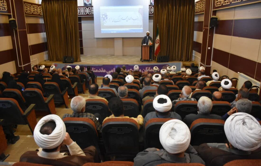 مراسم تکریم و معارفه رئیس اداره تبلیغات اسلامی شهرستان قروه برگزار شد