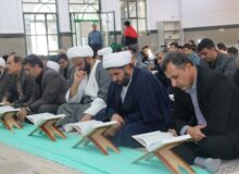 برگزاری سلسله محافل انس با قرآن کریم در شهرستان کامیاران