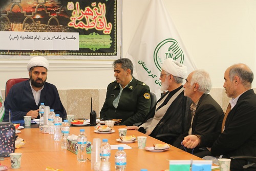 جلسه برنامه‌ریزی ایام فاطمیه دوم در کامیاران برگزار شد