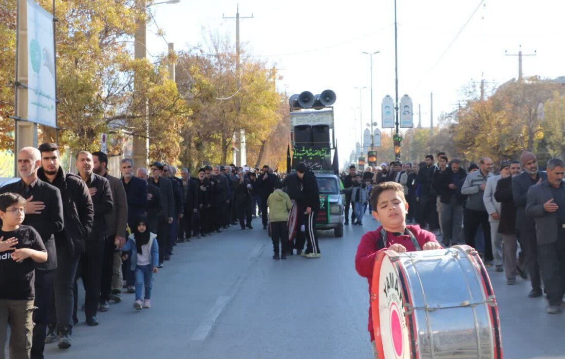 برگزاری عزاداری شهادت حضرت فاطمه(س) در قروه