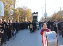 برگزاری عزاداری شهادت حضرت فاطمه(س) در قروه