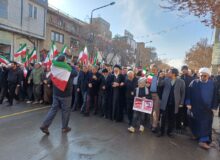 مردم بیجار با حضور گسترده در راهپیمایی اغتشاشات اخیر کشور را محکوم کردند