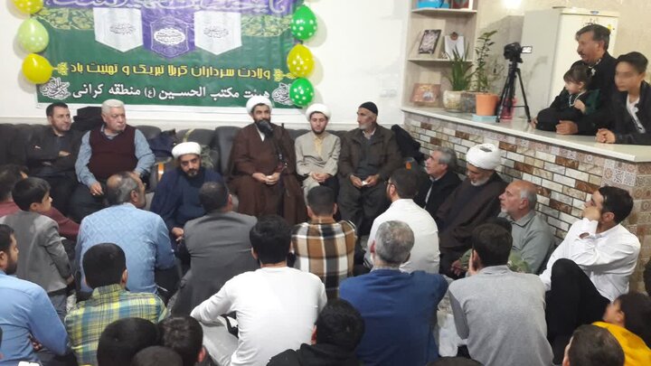 برگزاری مراسم ولادت حضرت ابوالفضل(ع) در روستای قجور