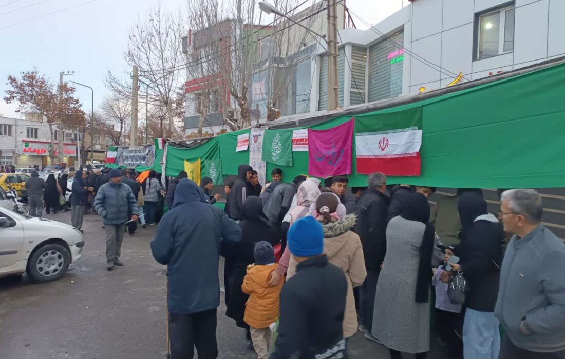 برپایی 15 موکب پذیرایی به مناسبت مبعث حضرت رسول اکرم (ص) در شهرستان قروه